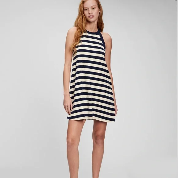 GAP | Dresses | Gap Nwt Towel Terry Stripe Halter Dress | Poshmark GAP | Dresses | Gap Nwt Towel Terry Stripe Halter Dress | Poshmark